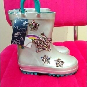Girls rain boots size